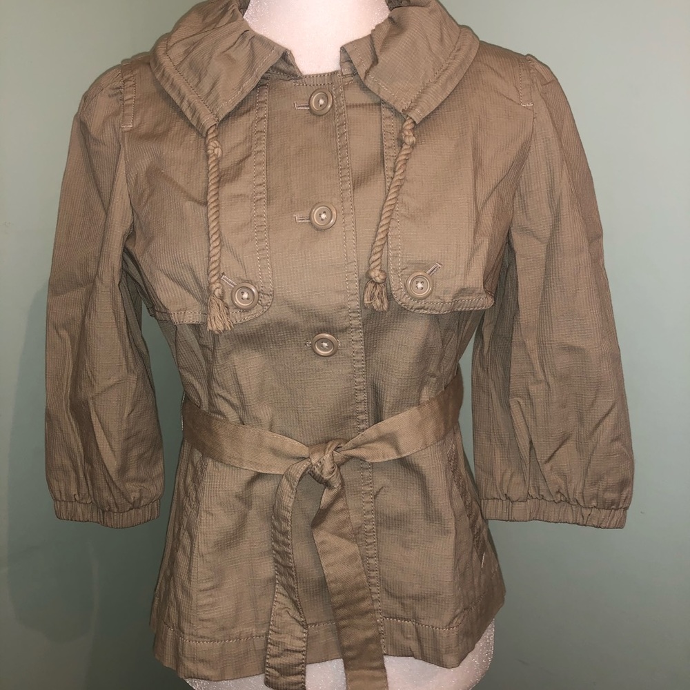 Utility Jacket With Removable Belt - image 1